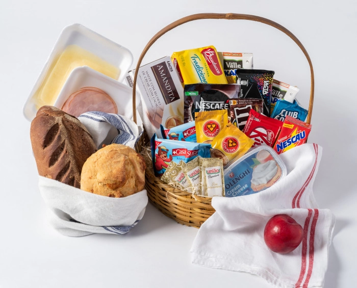 Cesta de café Coração - Imagem 2