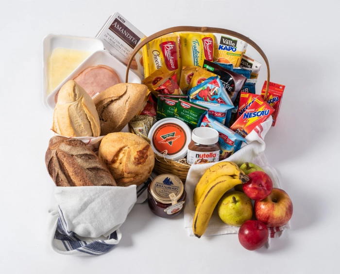 Cesta de Café da Manhã Especial Para Três Pessoas - Imagem 2